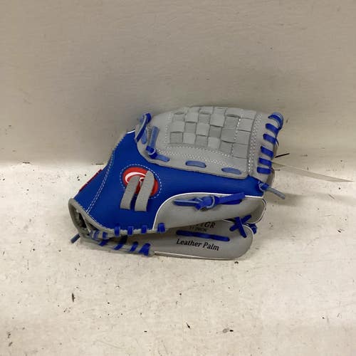 Used Rawlings FL11GR BB/SB Glove RH Throw Grey And Royal Blue 11" 11725-S000505788