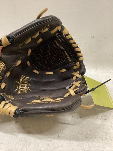 Used Rawlings H100BRNC BB/SB Glove RH Throw Black 10" 11725-S000507512