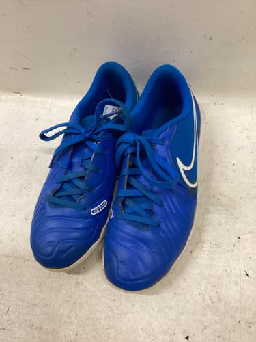 Used Nike FOOTBALL Soccer Indoor Shoes Royal Blue Junior 04.5 11725-S000507682