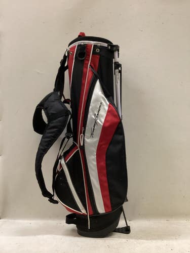 Used Tommy Armour JR STAND BAG RED/BLACK/WHITE Jr Stand Bag White/Black/Red 11725-S000507783