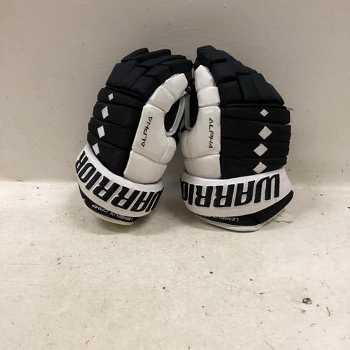 Used Warrior WARRIOR GLOVE Senior Gloves Black And White 13" 11725-S000505457