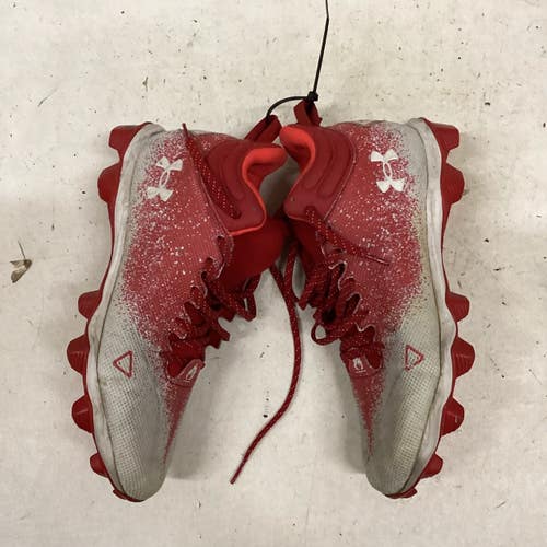 Used Under Armour Adult FB Cleats Red Senior 10.5 11725-S000505644