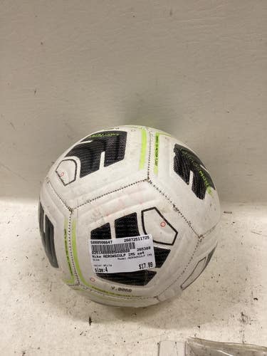 Used Nike AEROWSCULP IMS All Size Soccer Ball White 4 11725-S000506647