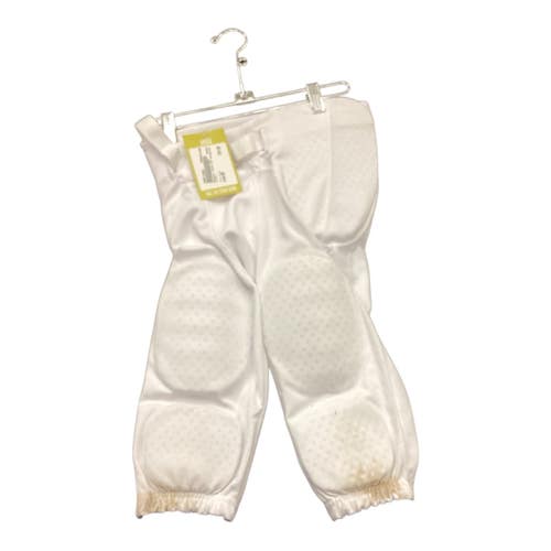 Used Champro Youth FB Integrated Pants White MD 11846-S000110036