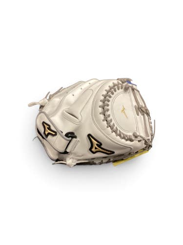 Used Mizuno GXS 50PF4W BB/SB Catchers LH Throw White 34" 11846-S000110156