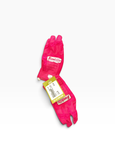 Used Franklin BB/SB Batting Gloves Pink SM 11846-S000110159