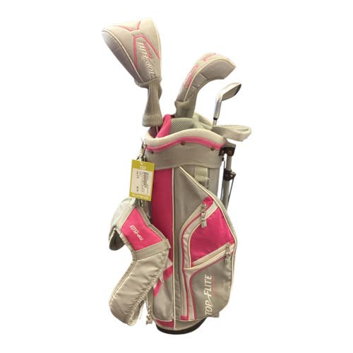 Used Top Flite GIRLS JUNIOR SET Jr Package Set RH Pink 8 Piece 11846-S000108161