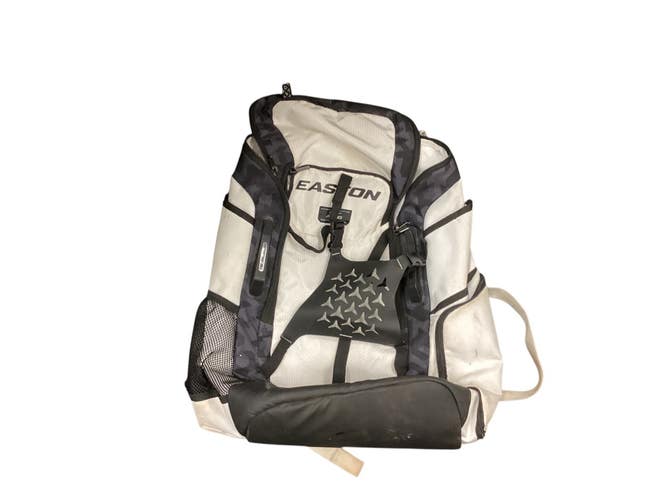 Used Easton MOJO WALK OFF BB/SB Player Carry Bag White 11846-S000108136