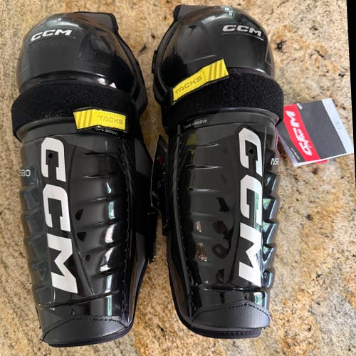 Junior CCM AS 580 12" Shin Pads (New)