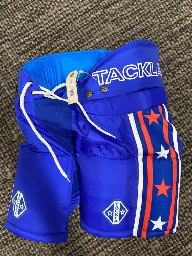Blue Junior Large Tackla Pro Light Hockey Pants (New)
