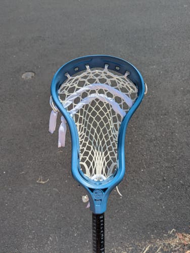 RC1 Head Dyed Blue Strung with 8D Laxroom Mesh