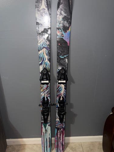 Unisex 2024 Atomic Bent 90 157 cm Park Skis With Bindings Max Din 14 (Used)