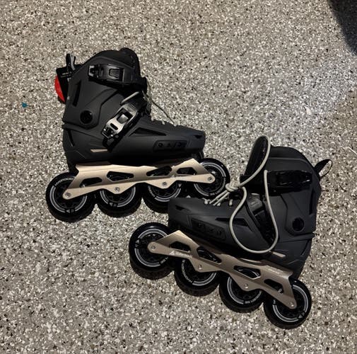 NEW Rollerblade Lightning 90 Urban Inline Skate, Anthracite And Taupe M7/7.5 - W9/9.5