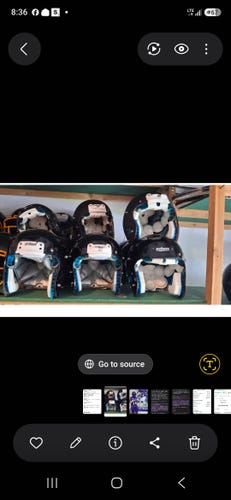 1 bundle 19 black Schutt Helmets (Used)