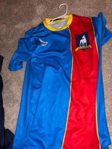 Ted lasso Roy Kent Blue Small Kids Unisex Jersey (Used) collectible