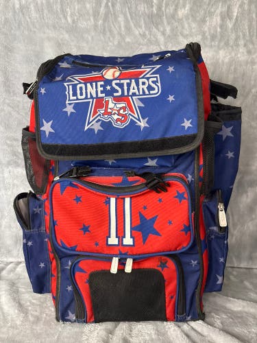 Blue Boombah Bags & Batpacks Player (Used) 21L 24H 9W