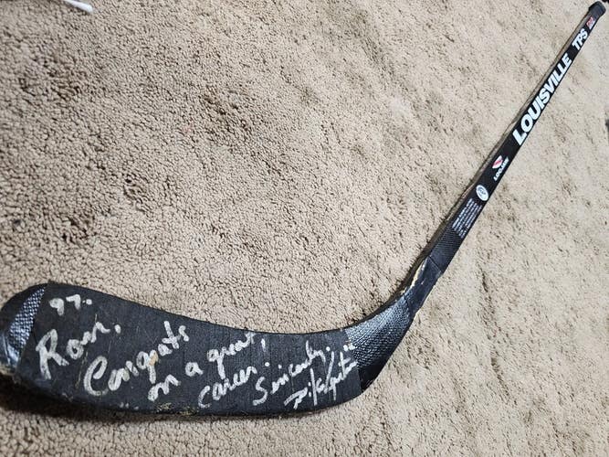 MIKE GARTNER 1997 Signed Phoenix Coyotes NHL Game Used Hockey Stick w COA