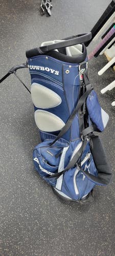 Used COWBOYS STAND BAG Mens Stand Bag Navy Blue 11497-C000161440