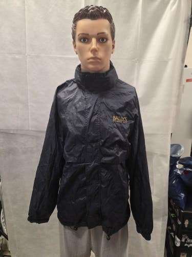 Vintage Ballys Atlantic City Full Zip Windbreaker Jacket L