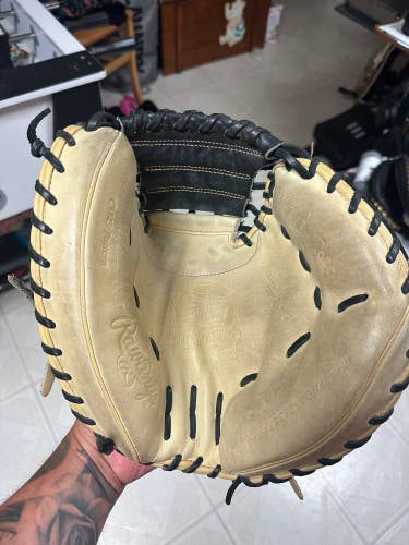 Rawlings PROSCM43CBS Pro Preferred RH Catcher's Baseball Glove 34" (Used)