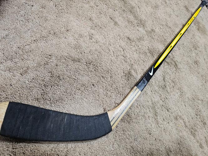 MARIO LEMIEUX 00'01 Signed Comeback Yr Pittsburgh Penguins NHL Game Used Stick