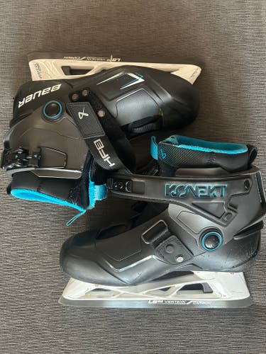 2025 Bauer Konekt HF3 Hockey Goalie Skates Regular Width Size 5 (Used)