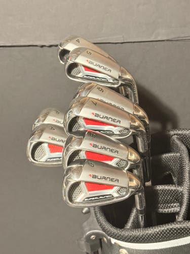 Taylormade  Burner Superlaunch Right Handed Iron Set Regular Flex 4-PW & AW