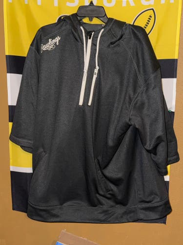 Rawlings Baseball Softball Hoodie Men’s Adult Size 2XL Made In China Used Pre Owned.