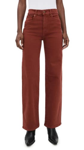 Madewell Perfect Vintage Jeans Women's 25 Deep Redwood Stretch Wide Leg GBO3514