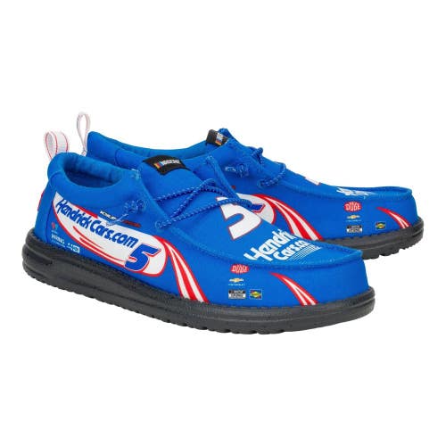 Hey Dude X Nascar Kyle Larson 43075-4D9 Men's US 15 Blue Comfort Shoes MEW2405