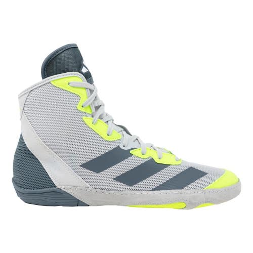 Adidas Adizero IG2016 Sneakers Men's Gray Solar Yellow Wrestling Shoes MEW2440