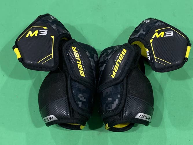 Used Junior Small Bauer Supreme M3 Elbow Pads