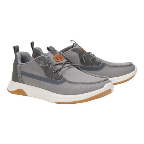 Hey Dude Wally Drift Mesh 43165-1UM Men's 8 M Gray Slip-On Casual Shoes RHS9520