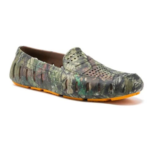 Floafers Country Club Driver Loafer Men 13D Mossy Oak Camo Slip On Shoes RHS9468