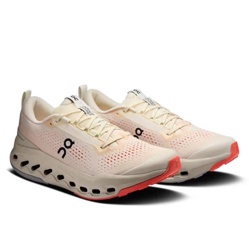 On Cloudsurfer Trail 2 3MF30223588 Sneakers Men's 8 Ivory Running Shoes RHS9465
