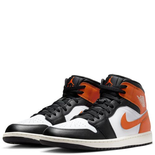 Nike Air Jordan 1 Mid DQ8426-801 Sneakers Men's 8 Multi Lifestyle Shoes RHS9501