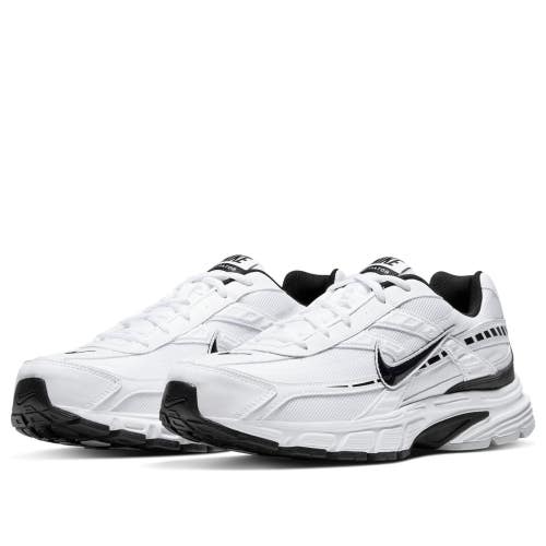 Nike Initiator 394055-100 Sneaker Men's 9.5 D White Black Running Shoes ZOGG3875