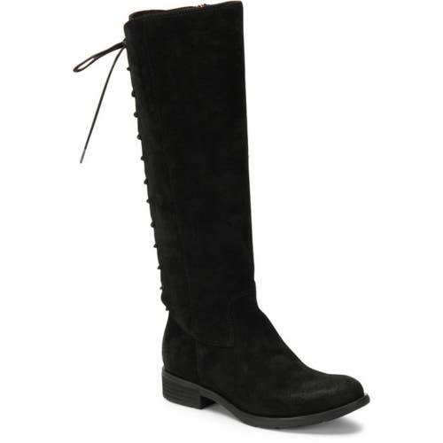 Sofft Sharnell II SF0009221 Women's US 9 M Black Suede Knee-High Boots ZOGG3874