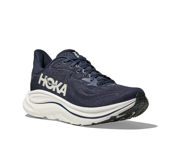 Hoka One One Clifton 10 1162051-NWT Men's 15 EE Navy Road Running Shoes ZOGG3825