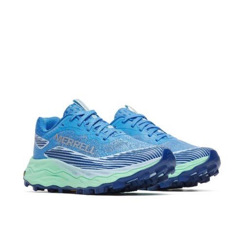 Merrell Agility Peak 6 J00005073 Women's 8.5 M Blue Trail Running Shoes ZOGG3868
