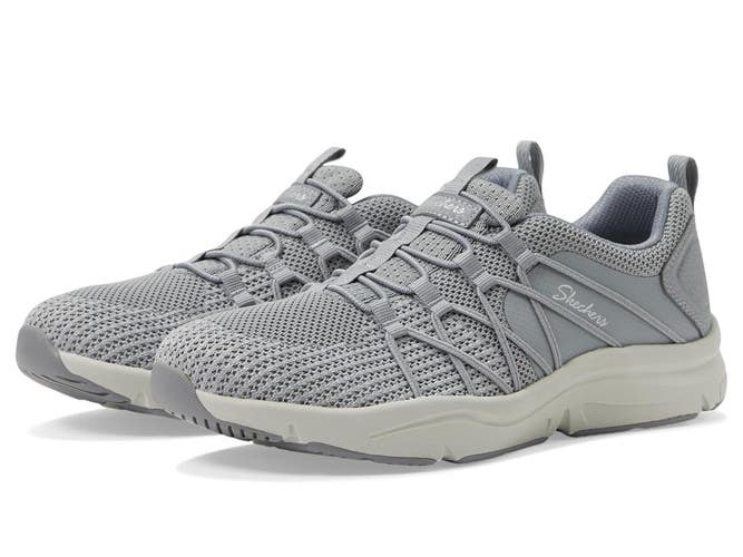 Skechers Active Sequoia 100663-GRY Sneaker Womens 9 B Gray Casual Shoes ZOGG3890