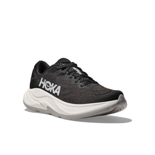 Hoka One One Rincon 4 1155131-BWHT Sneaker Women 9 B Black Running Shoe ZOGG3855