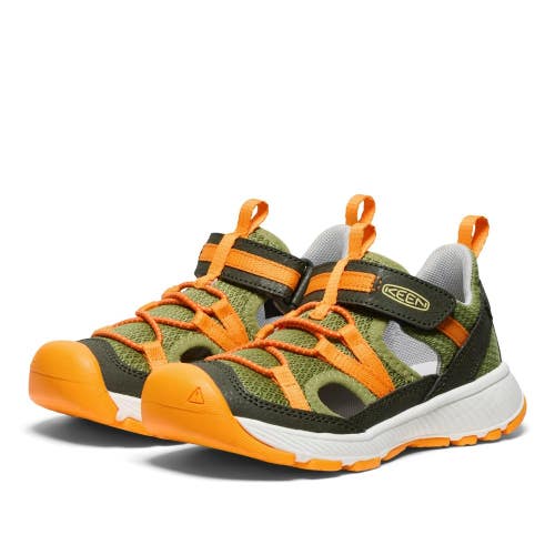 Keen Motozoa Water Sandals Kids 5 Forest Night Adjustable Strap Hiking ZOGG3836