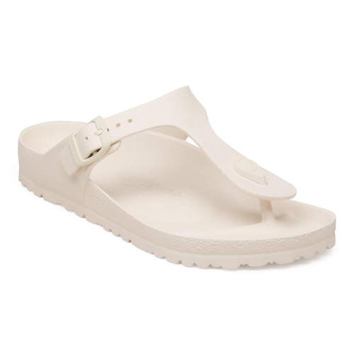 Birkenstock Gizeh 1031278 Sandals Women's 8-8.5 Eggshell Slip On Thong ZOGG3879