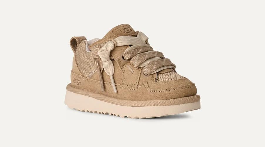UGG Lo Lowmel 1166490TS Sneaker Toddlers 11 M Mustard Seed Casual Shoes ZOGG3669