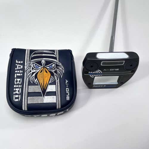 Odyssey Ai-ONE Square 2 Square Jailbird Putter 35" Mens RH HC