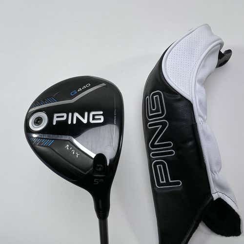 Ping G440 MAX 5 Fairway Wood 19* Alta Quick 45g Senior Graphite Mens RH HC