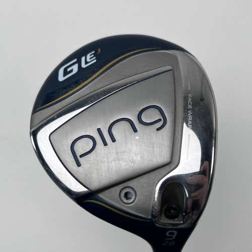 Ping G LE 3 9 Fairway Wood 28* ULT250 Ladies Graphite Womens RH Undersize Grip