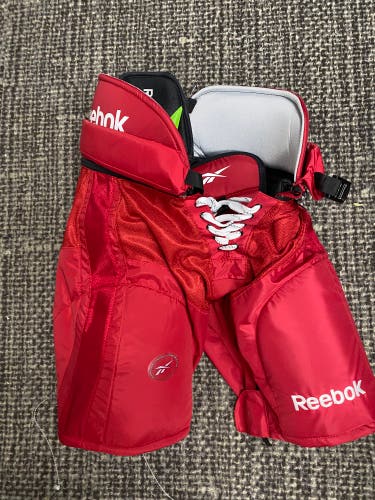 Red Junior XL Reebok 16K Hockey Pants (New)