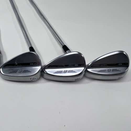 Titleist Vokey SM10 Tour Chrome Wedge Set 52* 8 | 56* 10 | 60* 10 SM10 Wedge RH